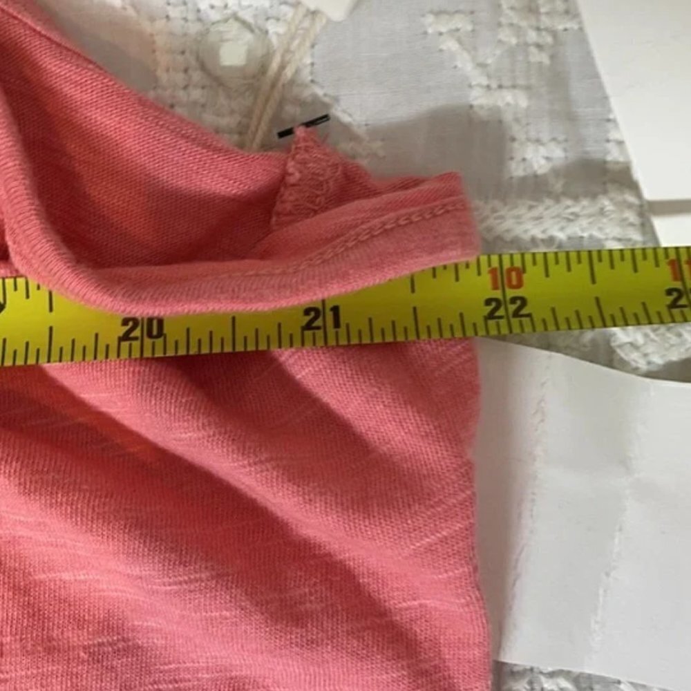 NWT Caslon Pink Blossom Flutter Sleeve Top - Picture 10 of 11